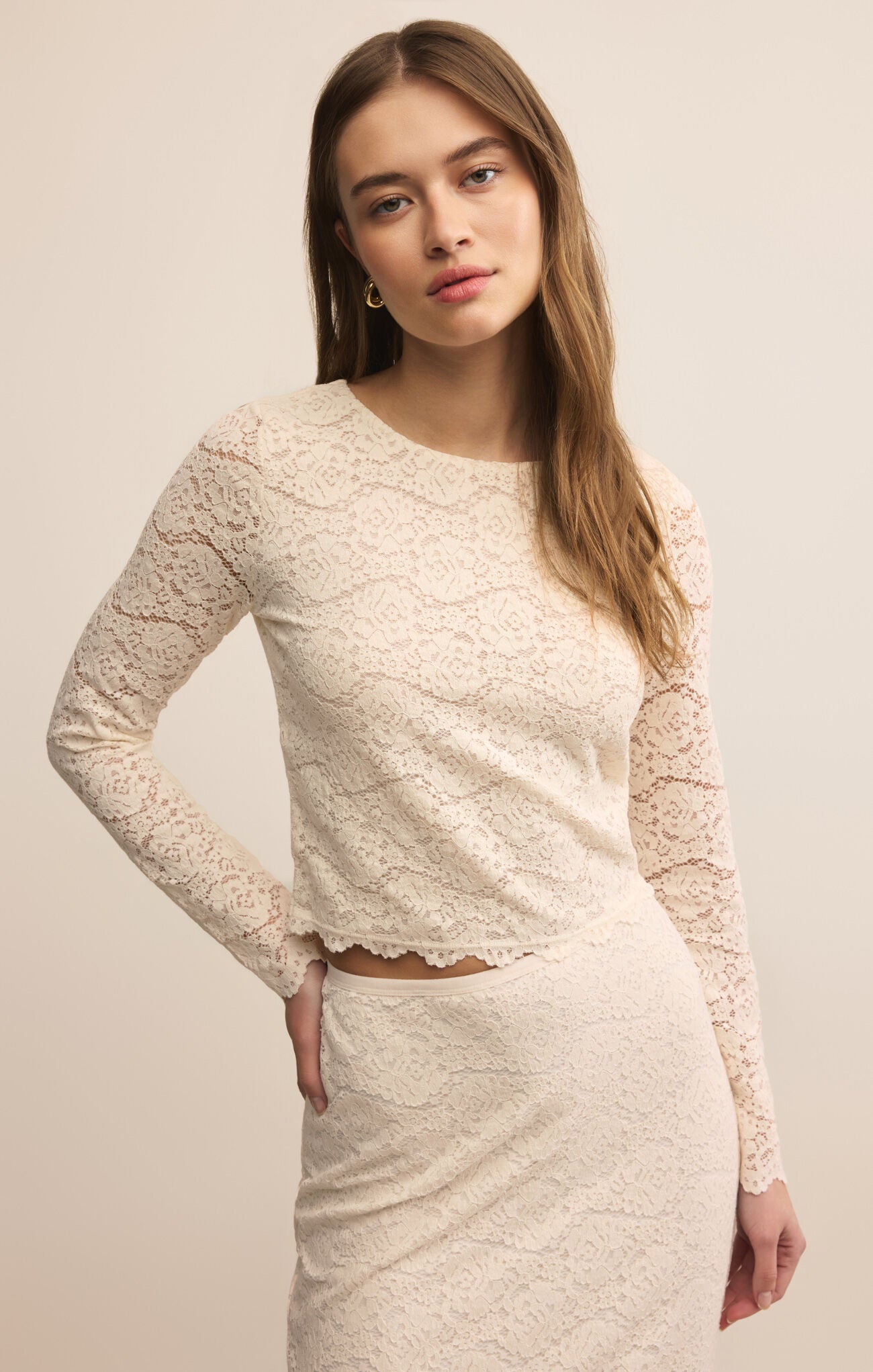 Z Supply : Aurora Lace Top