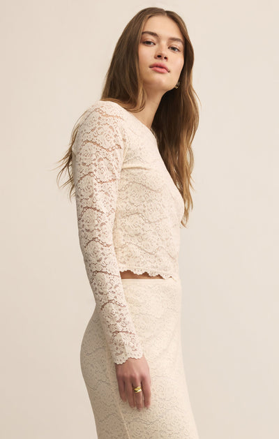 Z Supply : Aurora Lace Top