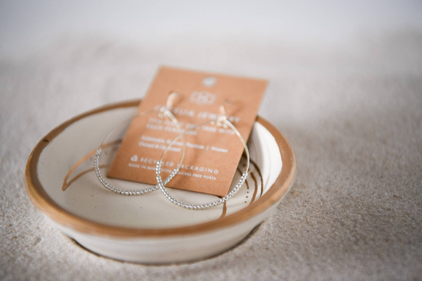 Cecelia Designs Jewelry - Silver Teardrop Earrings