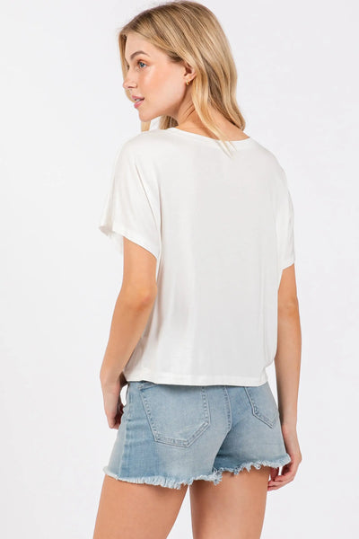 Raygen Loose Fit Top