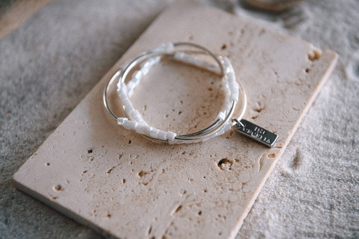 Cecelia Designs Jewelry - Gold or Silver Beaded Triple Wrap Bracelet