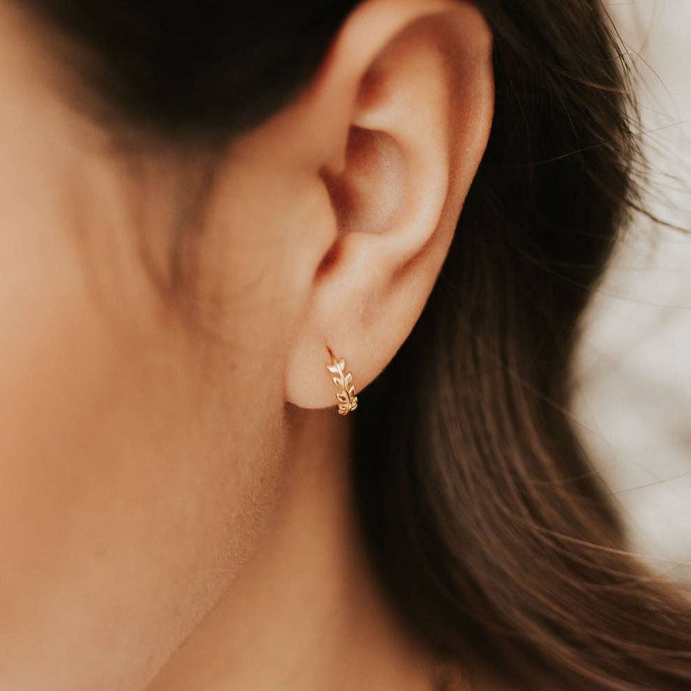 Mauve Jewelry Co. - Athena Hoops