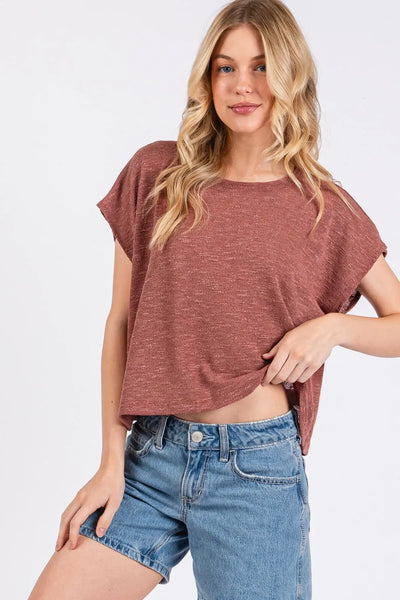 Tiffani Boxy Top