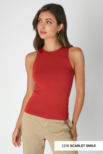 Elizabeth High Neck Tank