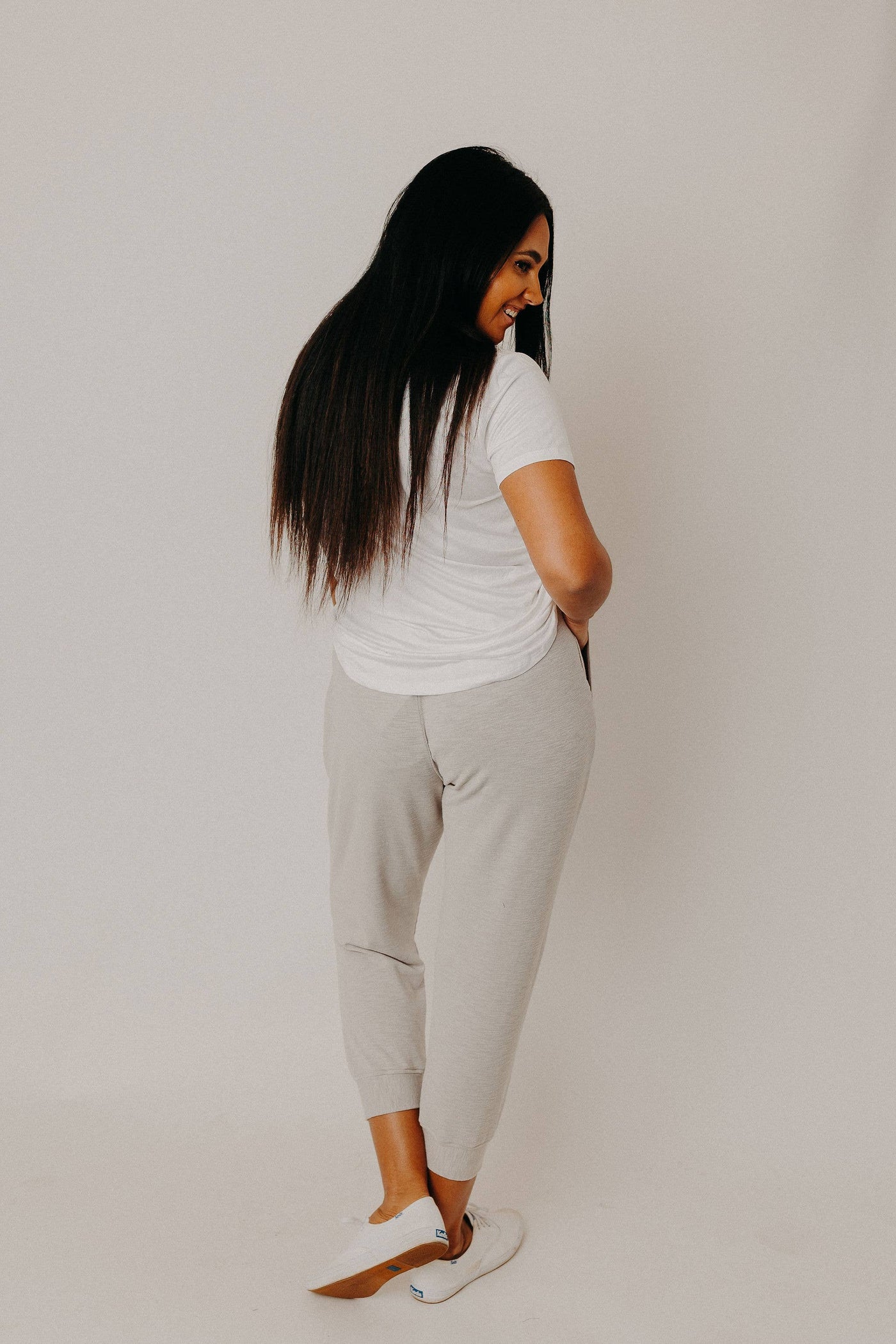 Pewter Bytavi Jogger Pant: L