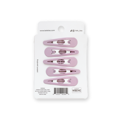 TELETIES - Snap Clip | Technicolor Dreams | 6 Count