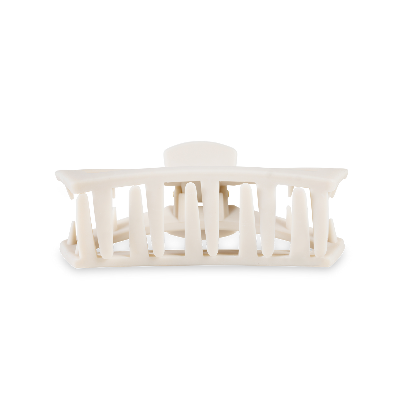 TELETIES - Open Hair Clip | Med. |  Toasted