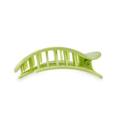 TELETIES - Round Flat Hair Clip | Med. | Aloe, There!