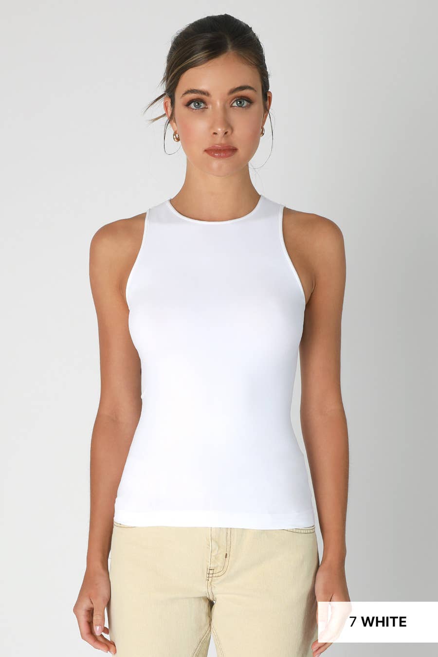Elizabeth High Neck Tank