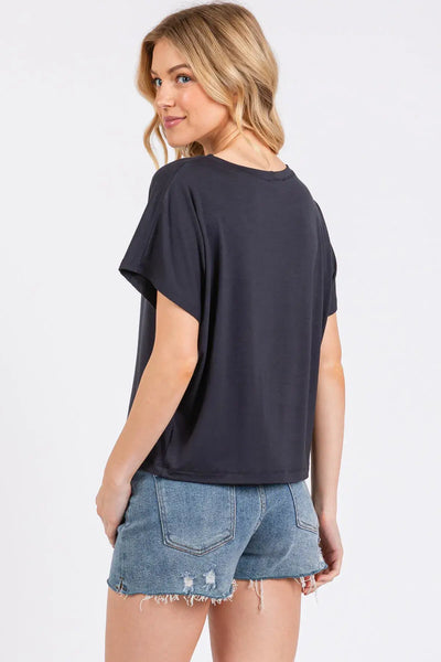 Raygen Loose Fit Top