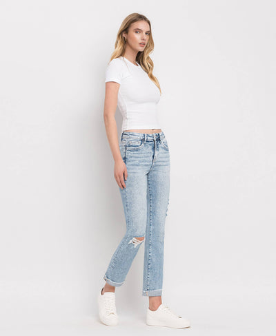 Lovervet - Cuffed Denim with Tummy Control