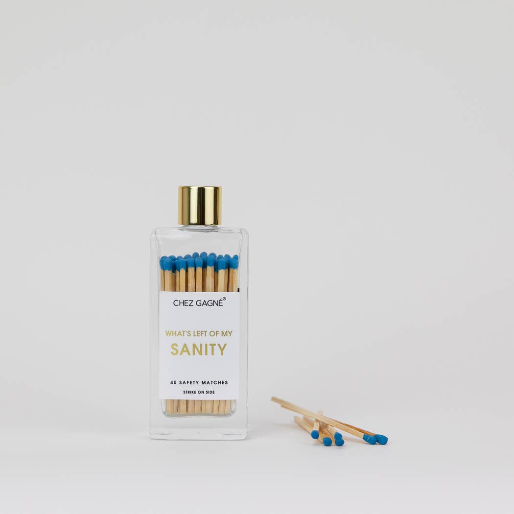 Left of My Sanity Matches - Blue