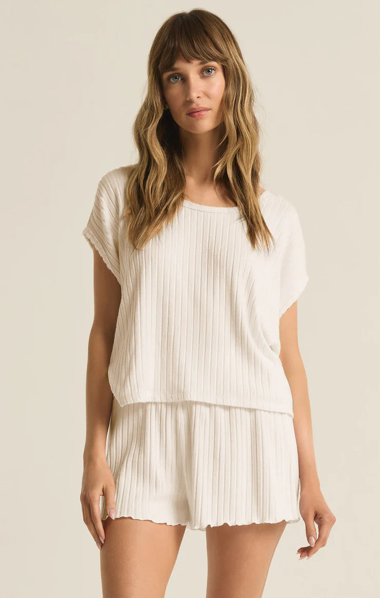 Z LOUNGE : Shoreline Rib Top