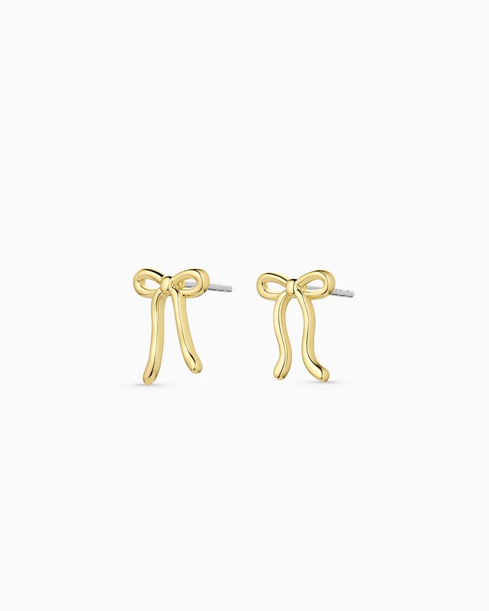 gorjana : Bow Stud Earring - Gold