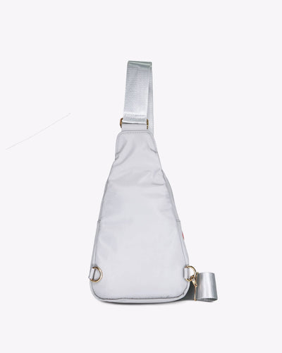 MERSI - Abi Sling Nylon Bag - Grey