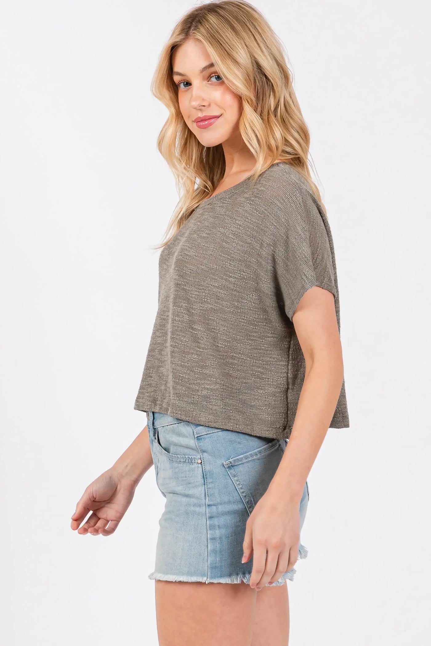 Tiffani Boxy Top