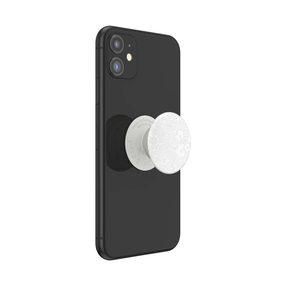 PopSockets - PopSockets Phone Grip - Blanc Fresh