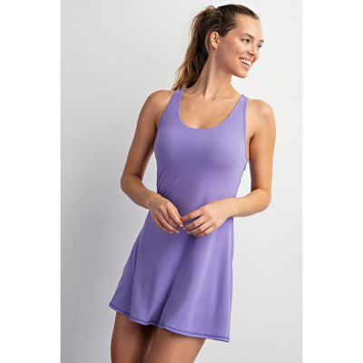 Rae Mode - TENNIS ROMPER DRESS: Peri Lavender / S