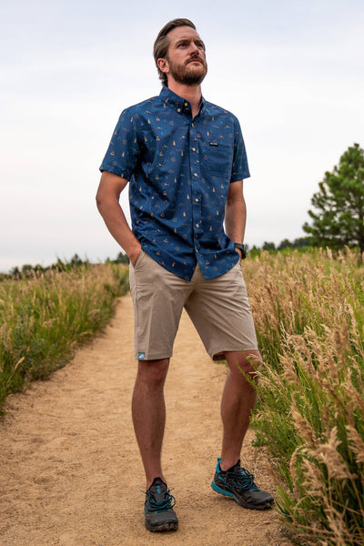 Belong Designs - Men's 10" Rocky Mountain Board Shorts