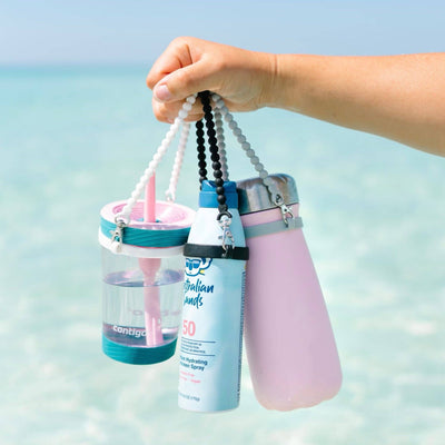 Ryan & Rose - Cutie Handle (bottle carrier): Coral (Flat)