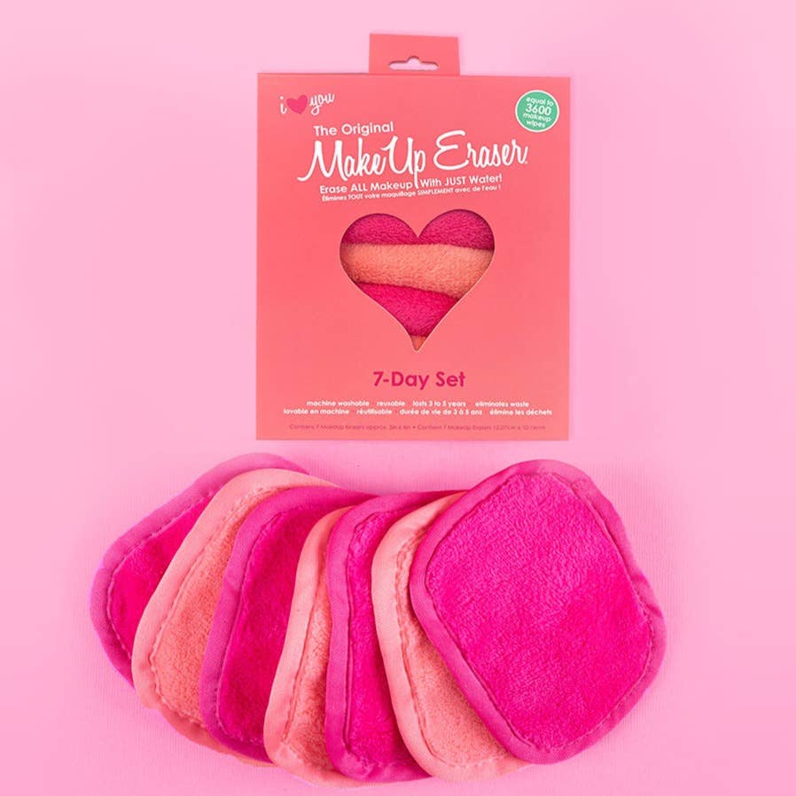 MakeUp Eraser - 'I Heart You 7-Day Set | Valentine's Day Gift Set