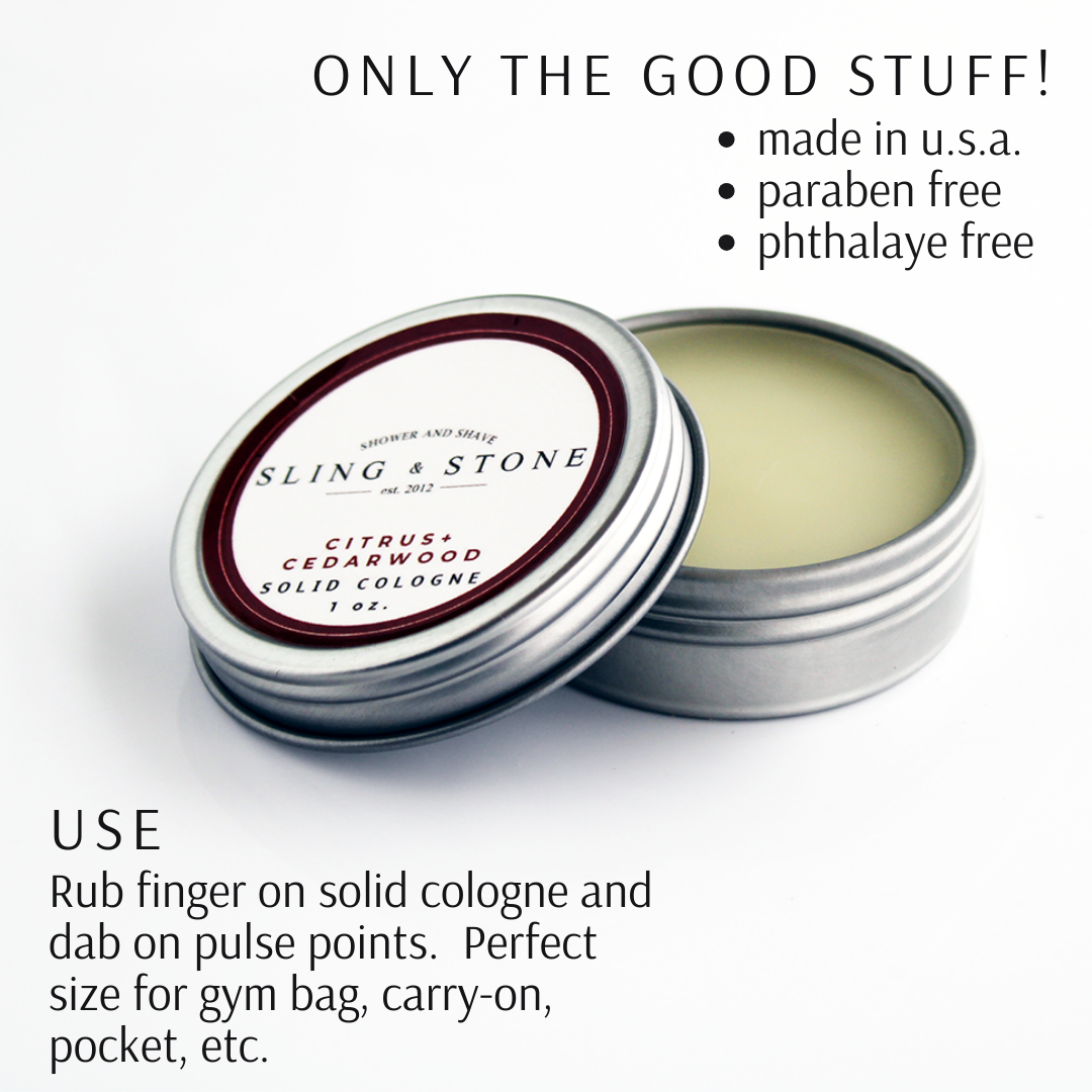 Twisted Tomboy | Bath+Body+Shower+Shave - FOR MEN | Solid Colognes