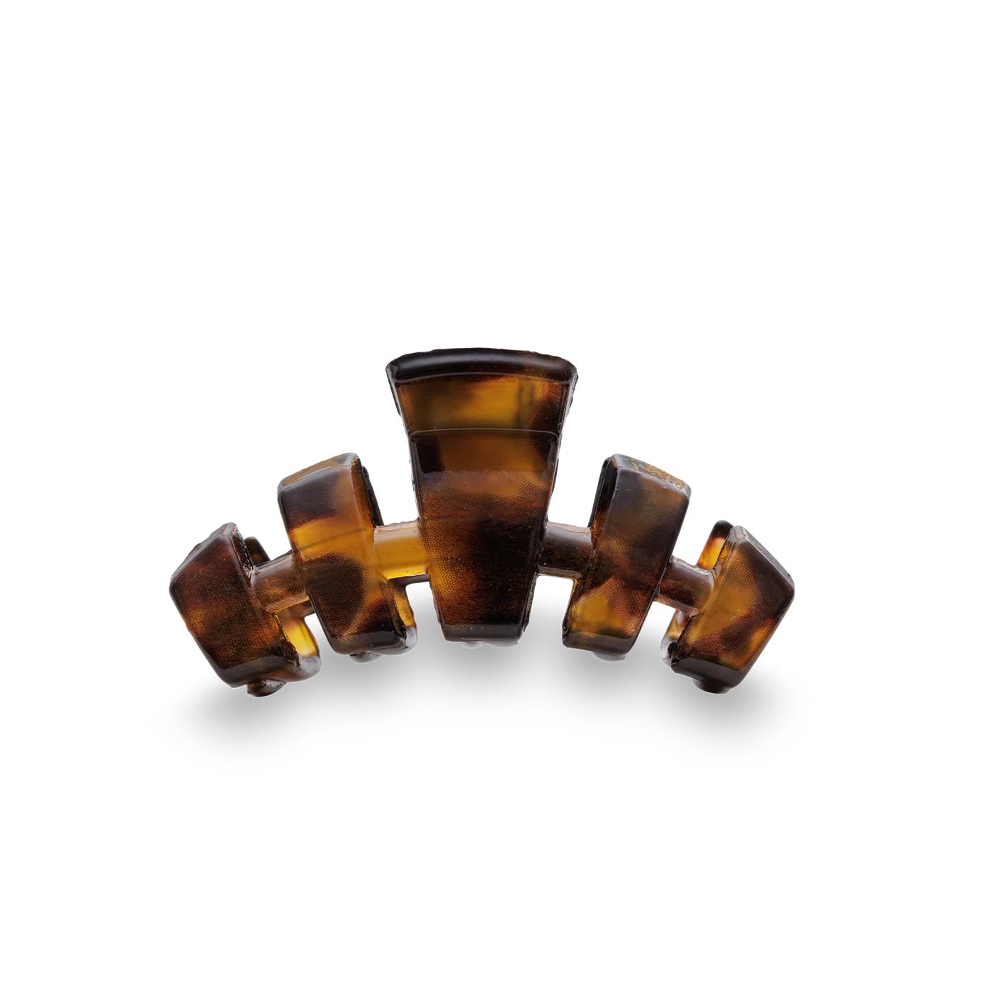 TELETIES - Classic Hair Clip | Tiny | Tortoise