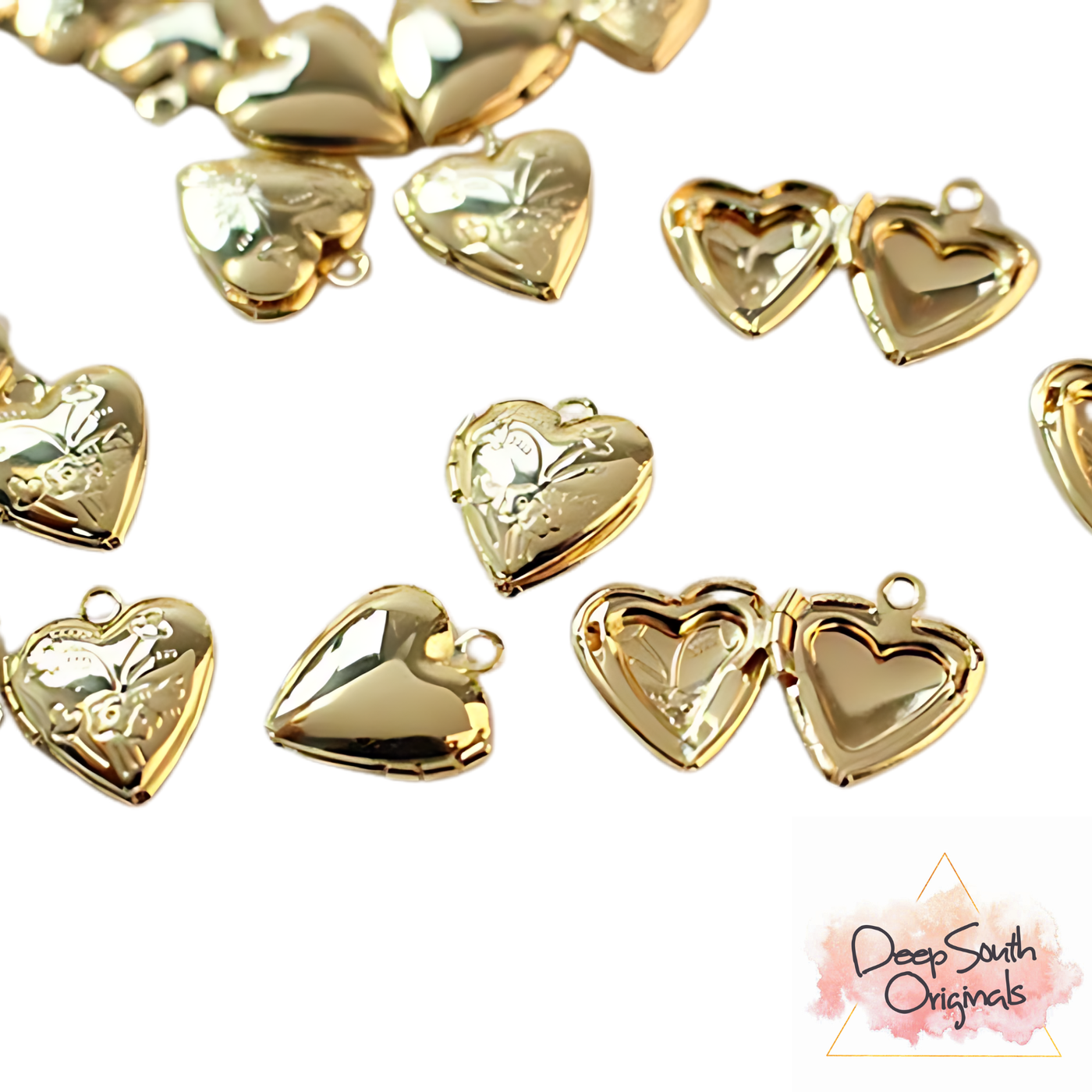 Mini Heart Locket Charm