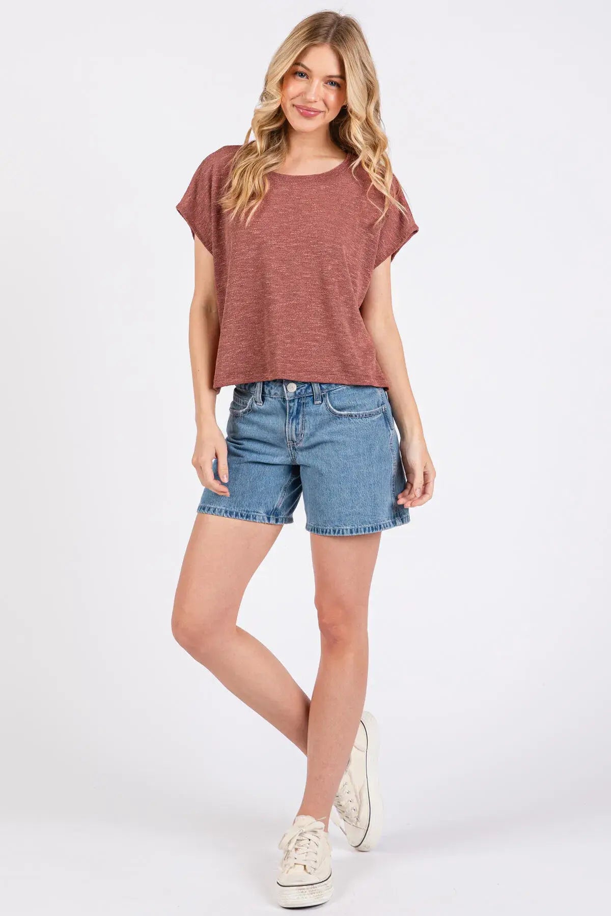 Tiffani Boxy Top