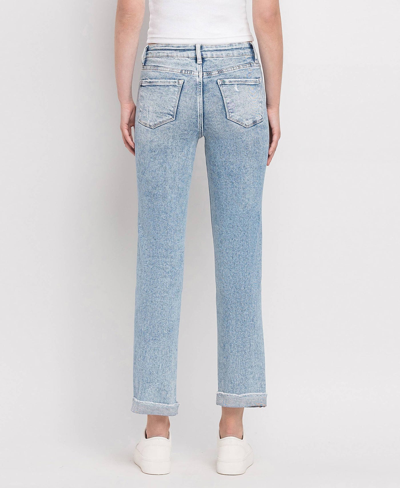 Lovervet - Cuffed Denim with Tummy Control