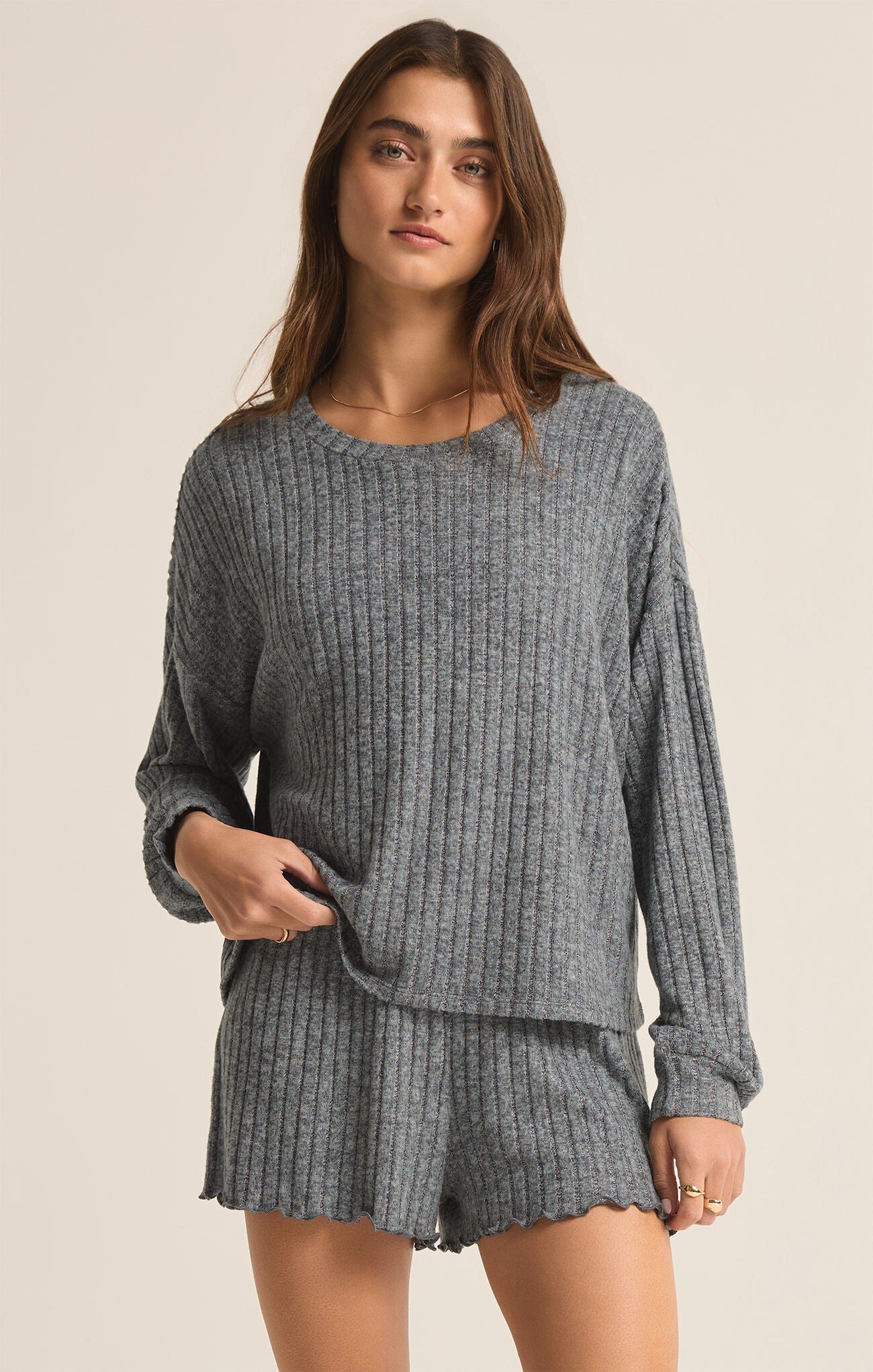 Z Supply - Z Lounge : Daydream Rib Top