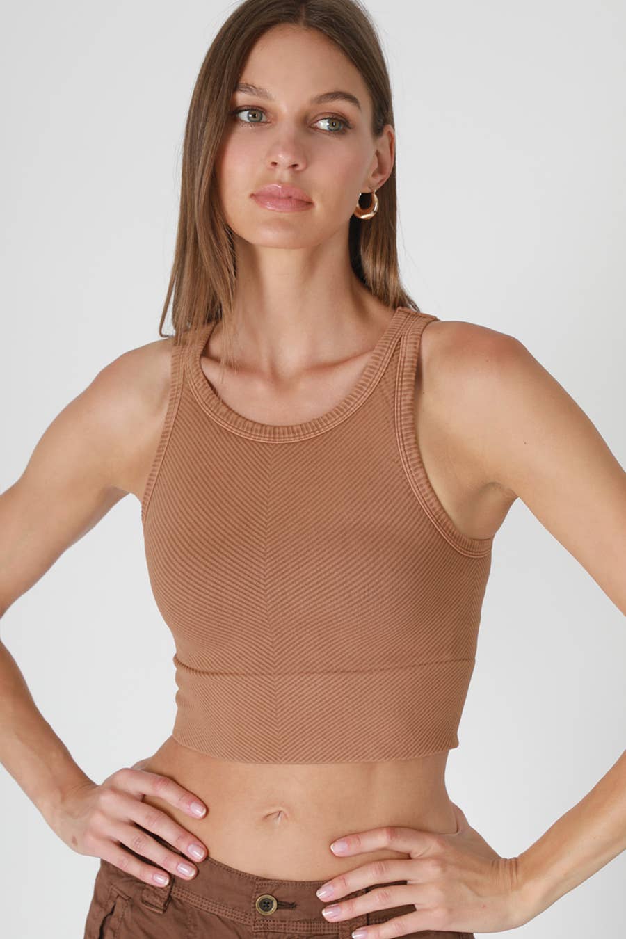 Kayti Top: Fall Collection Crop