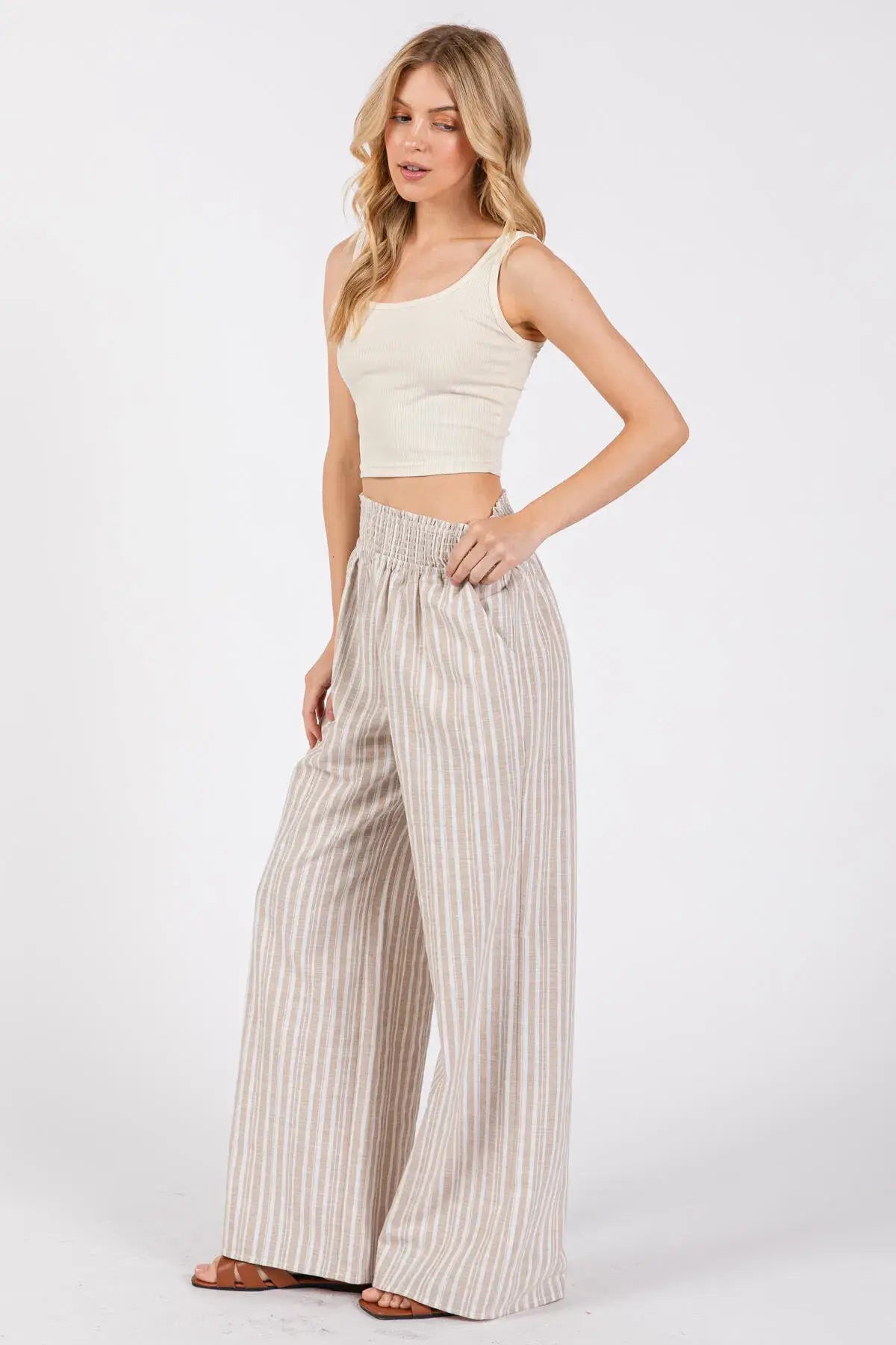 Morgan Striped Pants