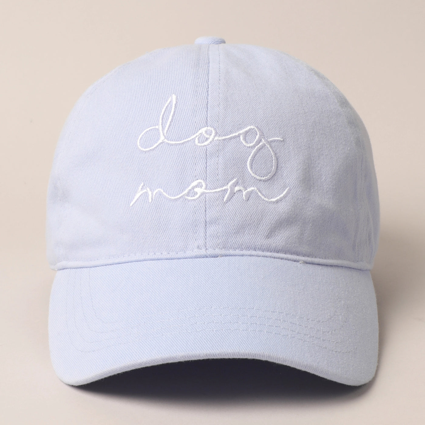 Embroidered Dog Mom Baseball Cap/Hat