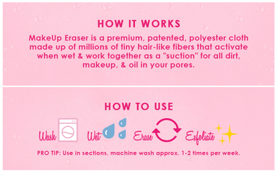 MakeUp Eraser - Mini Wildflower | MakeUp Eraser