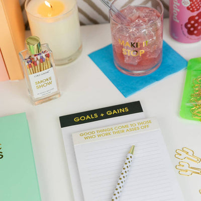 Chez Gagné - Good Things Come - Lined Notepad