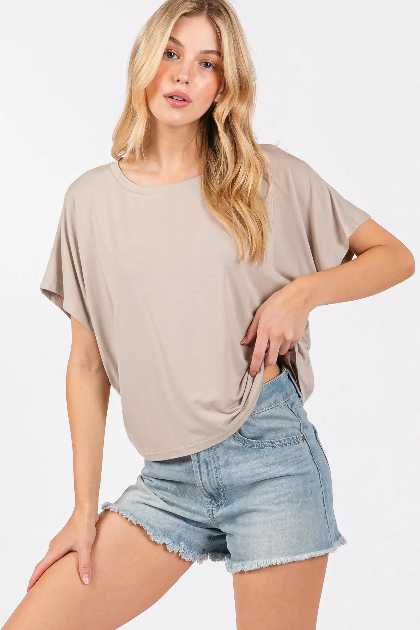 Raygen Loose Fit Top