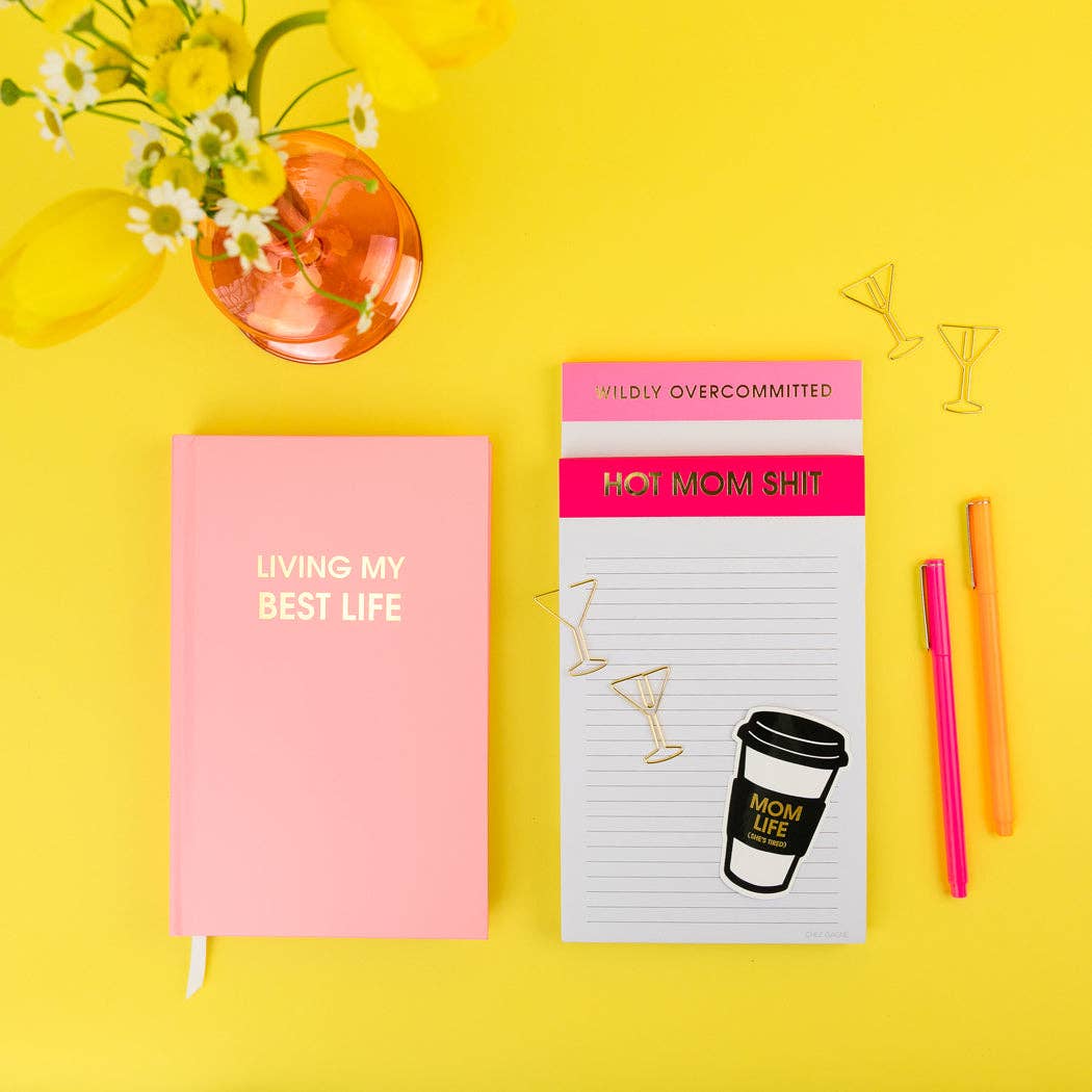 Chez Gagné - Hot Mom Shit  - Lined Notepad