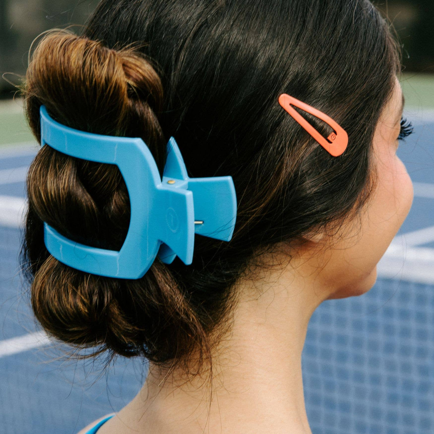 TELETIES - Snap Clip | Coral Craze | 6 Count