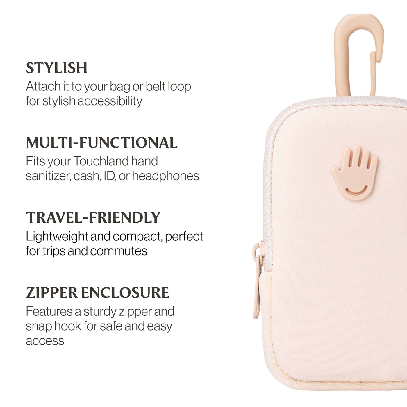 Touchland - Blush Pink Touchette Pouch