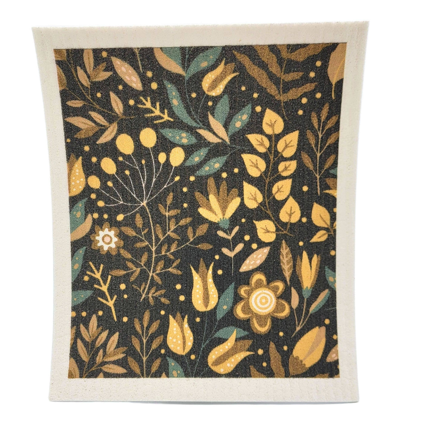 Driftless Studios - Golden Spring Flowers Swedish Dishcloths - Spring Decor