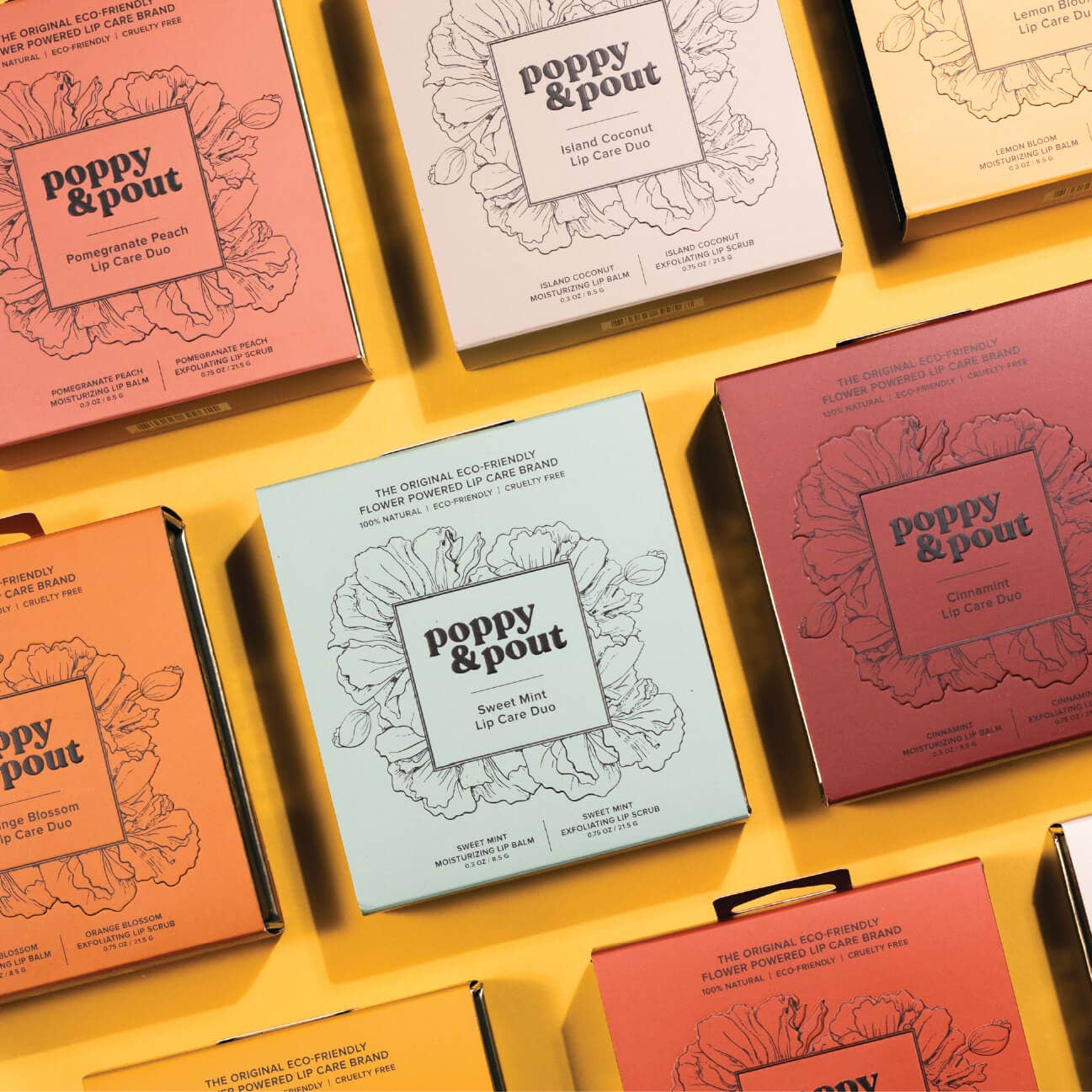 Poppy & Pout - Lip Care Duo, Island Coconut