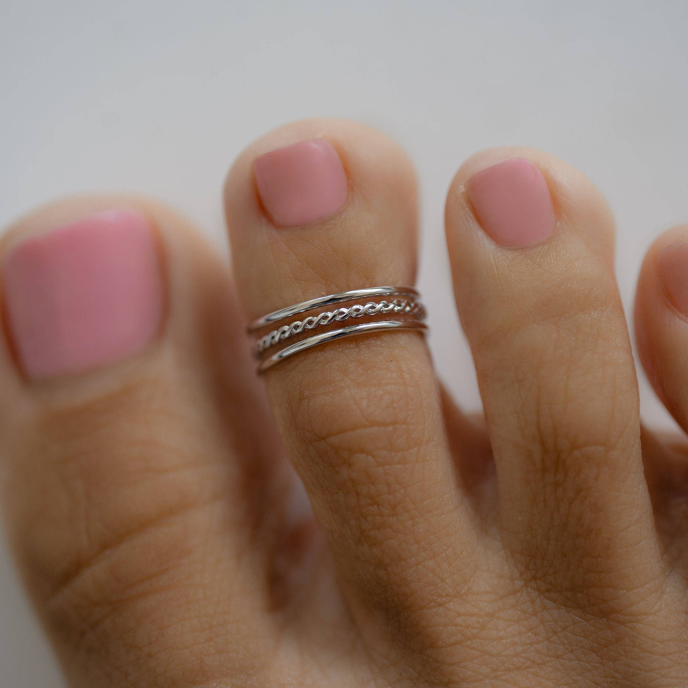 Sami Jewels - Darcy Toe Ring: Silver