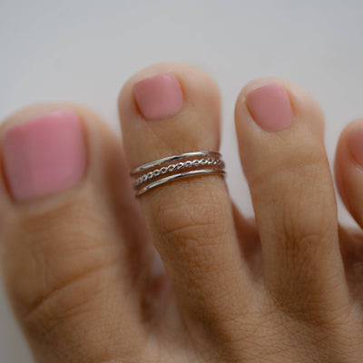 Sami Jewels - Darcy Toe Ring: Silver