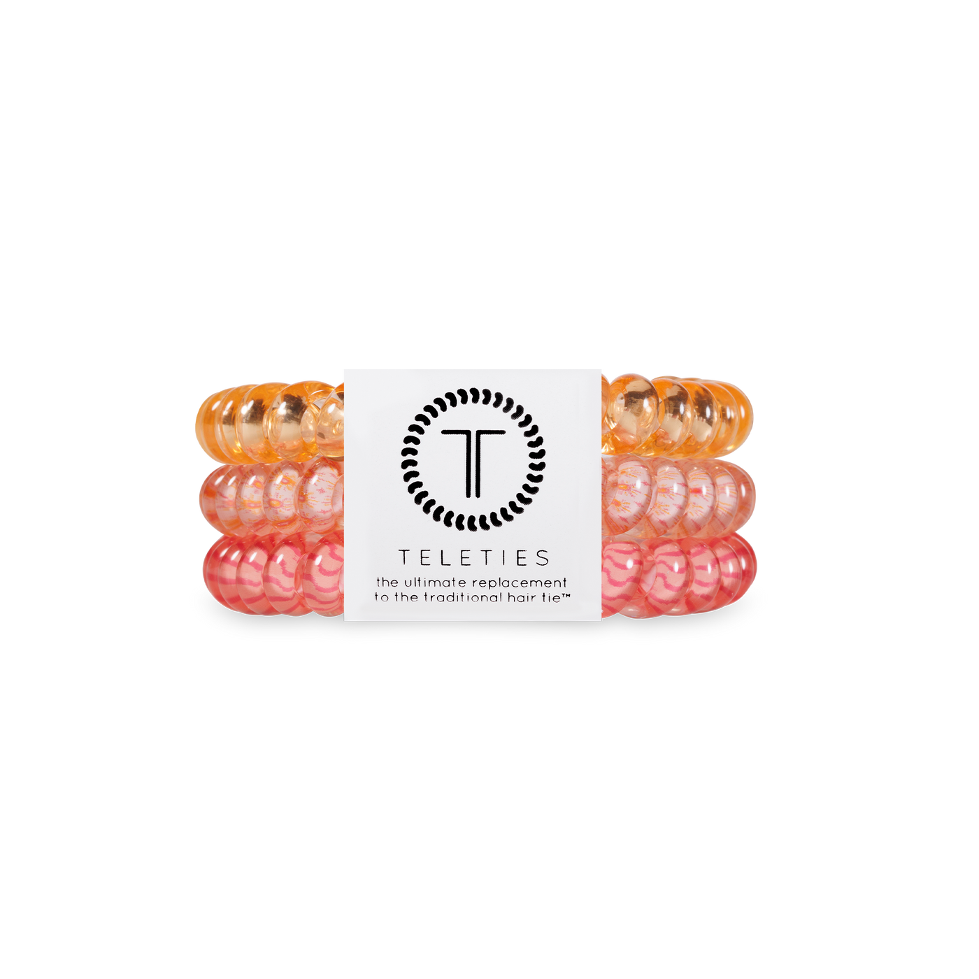 TELETIES - Spiral Hair Coil | Small | Sunny Days Ahead