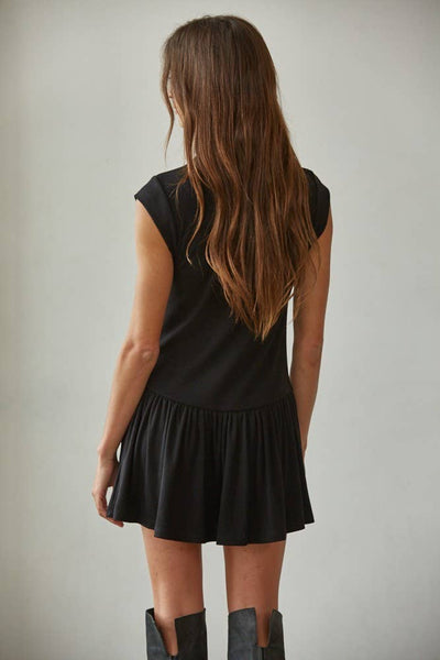 Eloise Black Mini Dress