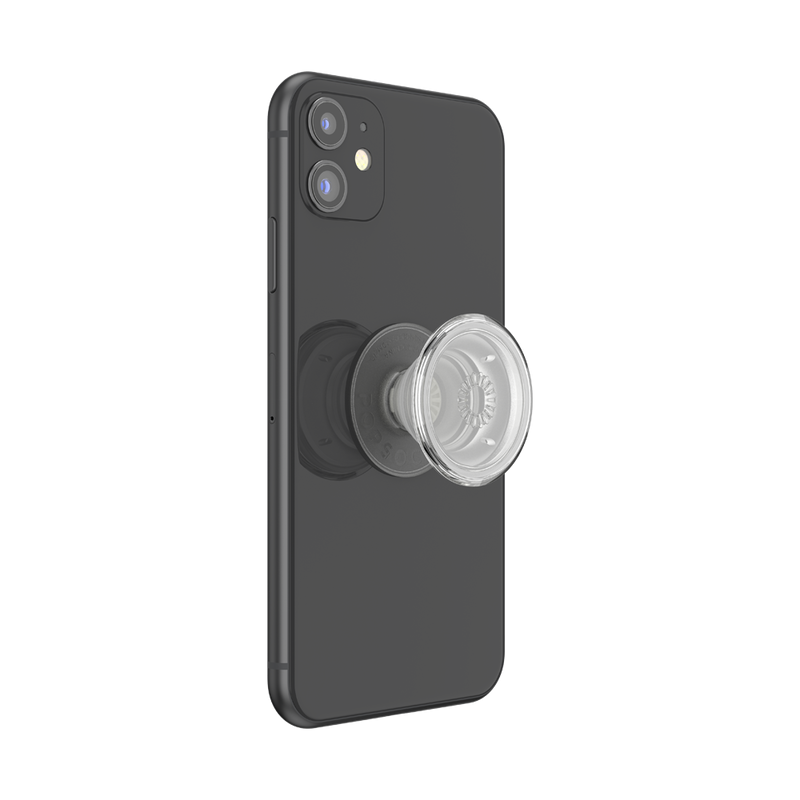 PopSockets - PopSockets Phone Grip - Clear