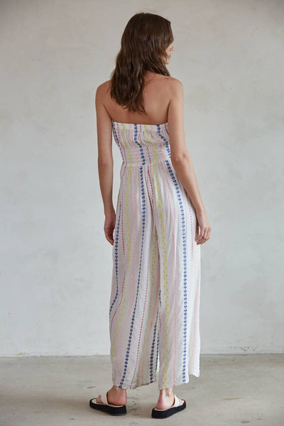Emma Rose Embroidered Jumpsuit