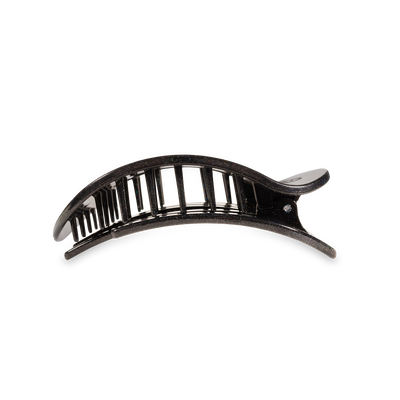 TELETIES - Round Flat Hair Clip | Medium | Midnight Magic