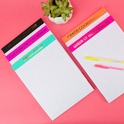 Brain Dump - Large Lined Notepad